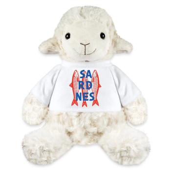 Vintage Sardines Canned Fish - MiniFeet® Sheep Annika - white - Front