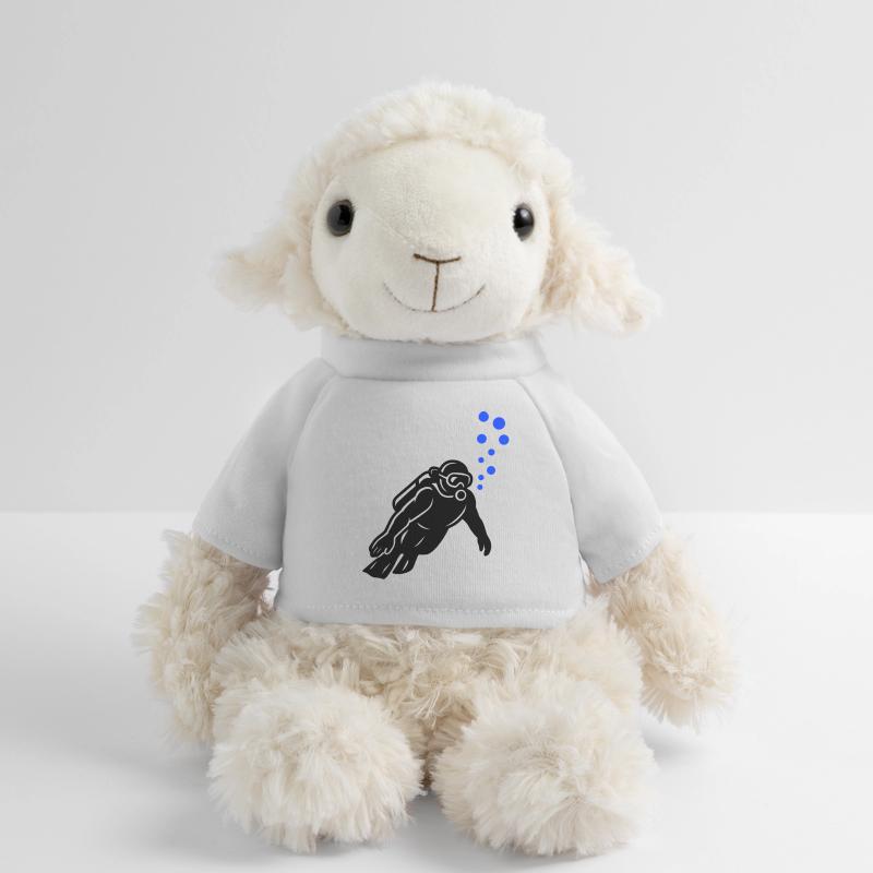 Silhouette de plongeur Mouton en peluche Annika MiniFeet®