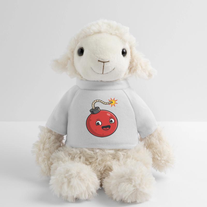 Bombe de dessin animé avec une expression joyeuse Mouton en peluche Annika MiniFeet®