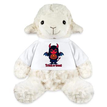 Trick or Treat – Diable mignon - Mouton en peluche Annika MiniFeet® - blanc - Devant