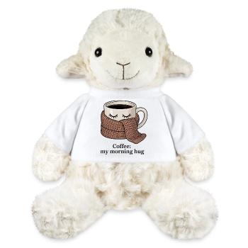 Hot mug own scarf - MiniFeet® Sheep Annika - white - Front