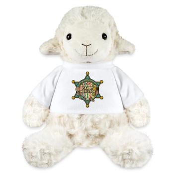 Inspecteur des Bonbons - Insigne - Mouton en peluche Annika MiniFeet® - blanc - Devant
