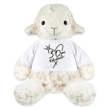 30 Ans Et Fabuleuse Cadeau Anniversaire Femme  - Mouton en peluche Annika MiniFeet® - blanc - Devant