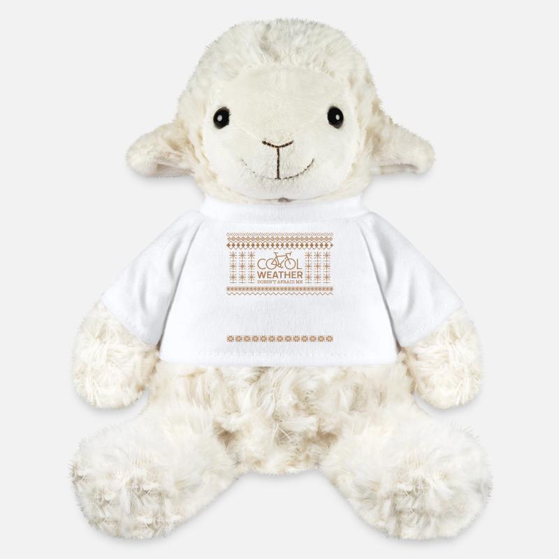 Jacquard Pattern Cycling for Winter - MiniFeet® Sheep Annika - white