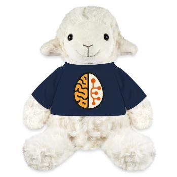 ai humor meme gene artificial intelligence - MiniFeet® Sheep Annika - french navy - Front