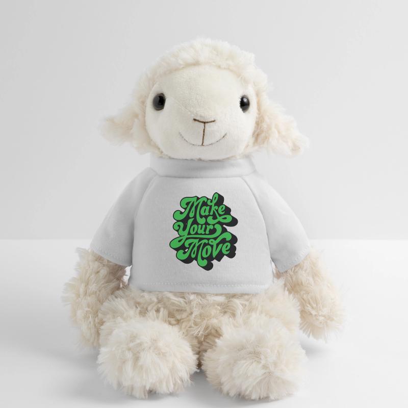 Passez à l’action – Rétro Handtext Mouton en peluche Annika MiniFeet®