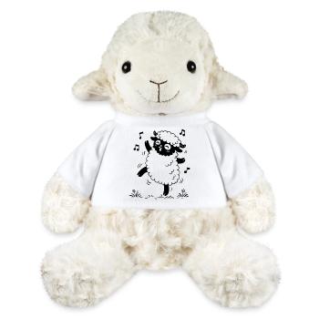 Tanzende Schafe - MiniFeet® Schaf Annika - Weiß - Vorne