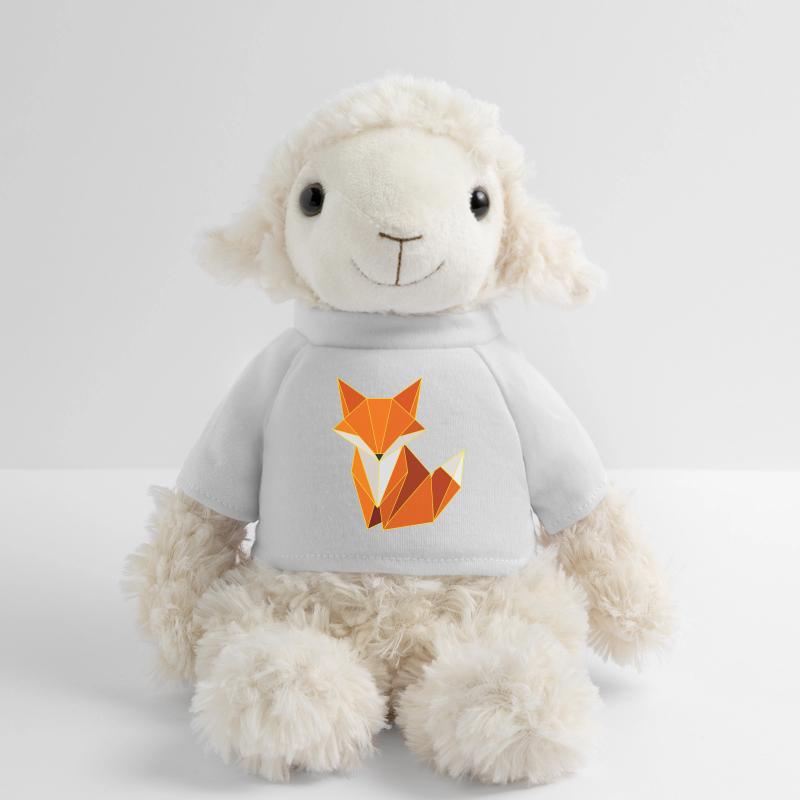 Conception de la géométrie des polygones Fox Mouton en peluche Annika MiniFeet®