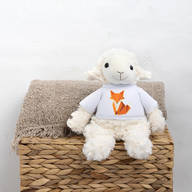 Fox Polygon Geometry Design MiniFeet® Sheep Annika