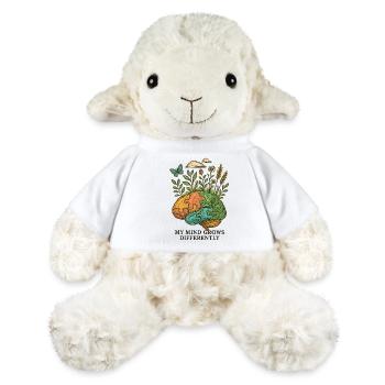 Gehirn wächst anders - MiniFeet® Schaf Annika - Weiß - Vorne