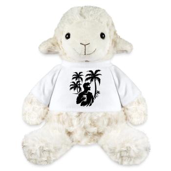 Fête Silhouette Holiday - Mouton en peluche Annika MiniFeet® - blanc - Devant