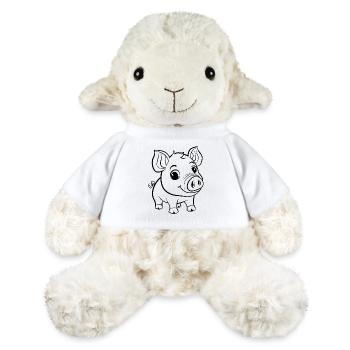Schwein Schweinchen - MiniFeet® Schaf Annika - Weiß - Vorne