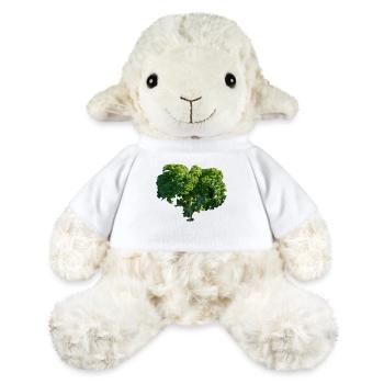 kale gruenkohl kohl veggie gemuese vegetables2 - MiniFeet® Schaf Annika - Weiß - Vorne