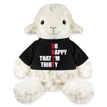 30 - Mouton en peluche Annika MiniFeet® - noir - Devant