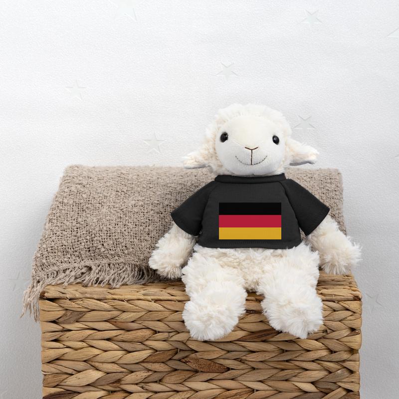 Drapeau Allemagne / German Flag Mouton en peluche Annika MiniFeet®