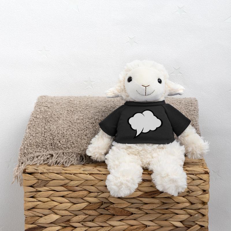 Comic speech bubble MiniFeet® Sheep Annika