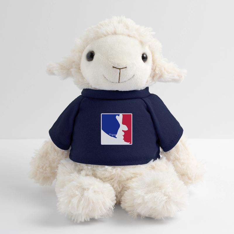 Bunny Ski Bunny Skiing Red Blue Skiing Snow MiniFeet® Sheep Annika