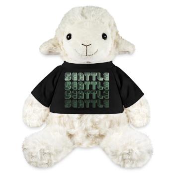 Seattle Retro Blockletters - MiniFeet® Sheep Annika - black - Front