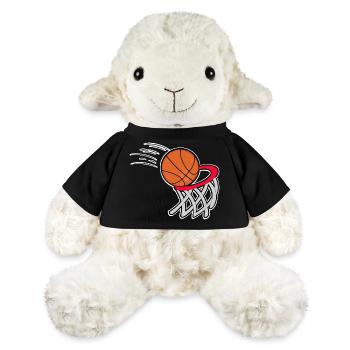 Basketball Basketballer - MiniFeet® Schaf Annika - Schwarz - Vorne