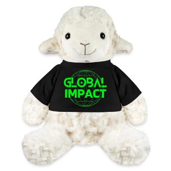 mère nature, planète terre, Global impaci - Mouton en peluche Annika MiniFeet® - noir - Devant