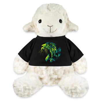 Panthère Stylée - Mouton en peluche Annika MiniFeet® - noir - Devant
