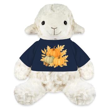  Herbstliche Kürbisse - MiniFeet® Schaf Annika - French Navy - Vorne