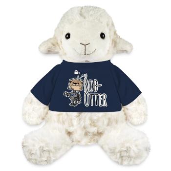 Rob-Otter - Half Otter Half Robot Flat Joke! - MiniFeet® Sheep Annika - french navy - Front