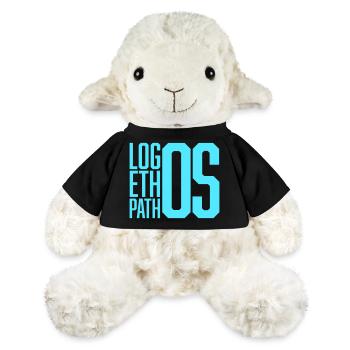 Logos Ethos Pathos Rhétorique Étudiant en Philosophie - Mouton en peluche Annika MiniFeet® - noir - Devant
