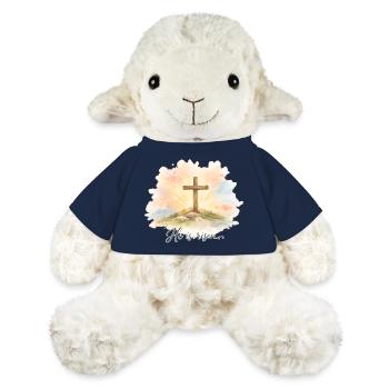 Auferstehung He is Risen Ostern Jesus - MiniFeet® Schaf Annika - French Navy - Vorne