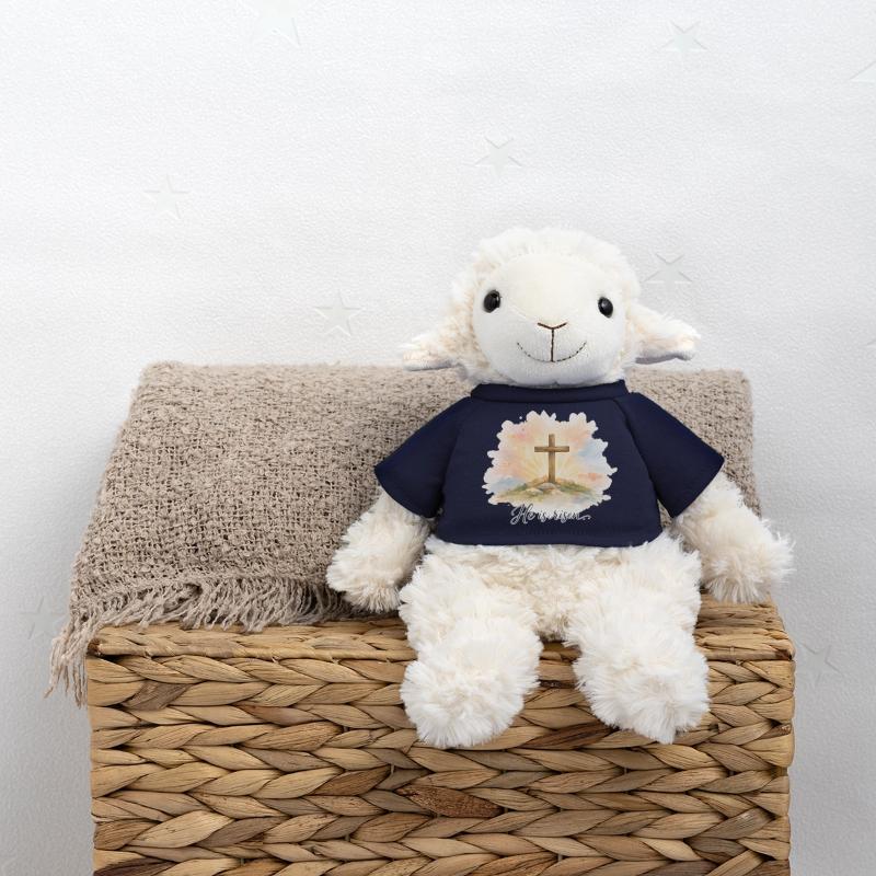 Resurrection He is Risen Easter Jesus MiniFeet® Sheep Annika