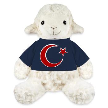 Red Moon Star Motif Turkey - MiniFeet® Sheep Annika - french navy - Front