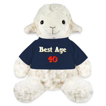 sprücheshirts, best age 40 - MiniFeet® Schaf Annika - French Navy - Vorne