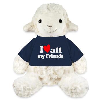 I Love all my Friends - MiniFeet® Sheep Annika - french navy - Front