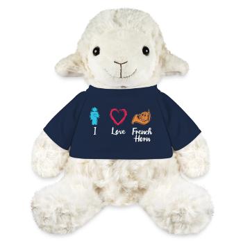 I love French horn - MiniFeet® Sheep Annika - french navy - Front