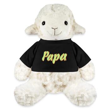 Nom de l’animal Papa Style 3D - Mouton en peluche Annika MiniFeet® - noir - Devant