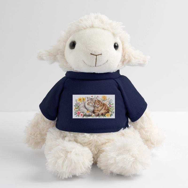 Pastel cats in spring bloom MiniFeet® Sheep Annika