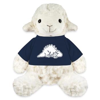 Sleeping Dino Dino, Dinosaur, Dinosaur, Lizard - MiniFeet® Sheep Annika - french navy - Front