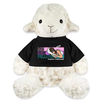 Moi lit oreiller rêve illustration - Mouton en peluche Annika MiniFeet® - noir - Devant