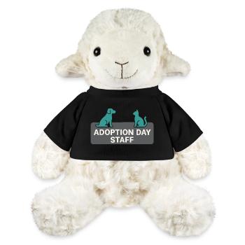 Jour de l’adoption Refuge pour animaux de sauvetage - Mouton en peluche Annika MiniFeet® - noir - Devant