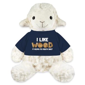 I like Wood it keeps its mouth shut - MiniFeet® Sheep Annika - french navy - Front