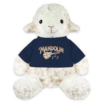 Mandolin Bluegrass Country Folk Music Notes - MiniFeet® Sheep Annika - french navy - Front