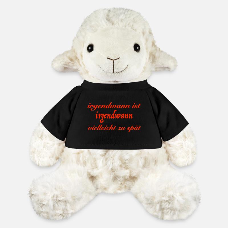 à un moment donné - Mouton en peluche Annika MiniFeet® - noir