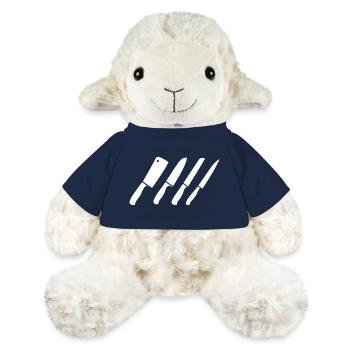 Knife Drawing - MiniFeet® Sheep Annika - french navy - Front