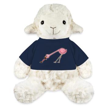 Flamingo Wurm - MiniFeet® Schaf Annika - French Navy - Vorne