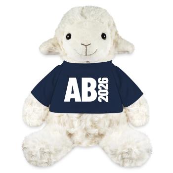Abi 2026 - Abitur - Geschenk | minimal Design - MiniFeet® Schaf Annika - French Navy - Vorne