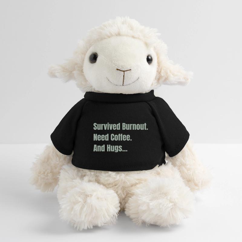 Survived Burnout Need Coffee And Hugs MiniFeet® Sheep Annika