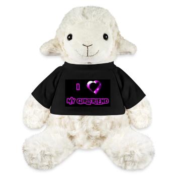 I LOVE MY GIRLFRIEND - MiniFeet® Schaf Annika - Schwarz - Vorne