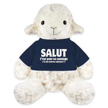 Hi, hello, pollster, poll - MiniFeet® Sheep Annika - french navy - Front