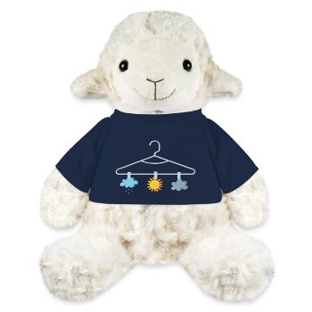 Wettervorhersage Aufhänger Weather Forecast Hanger - MiniFeet® Schaf Annika - French Navy - Vorne