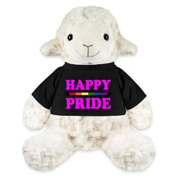 Happy pride - Mouton en peluche Annika MiniFeet® - noir - Devant
